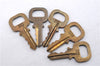 Authentic Louis Vuitton Padlock & Keys 10Set LV 8563D