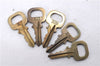 Authentic Louis Vuitton Padlock & Keys 10Set LV 8563D