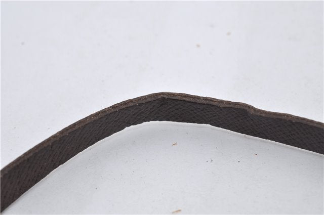 Authentic Louis Vuitton Damier Trousse Makeup Hand Bag Pouch N51982 LV 8563E