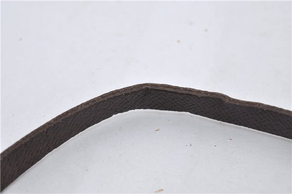 Authentic Louis Vuitton Damier Trousse Makeup Hand Bag Pouch N51982 LV 8563E