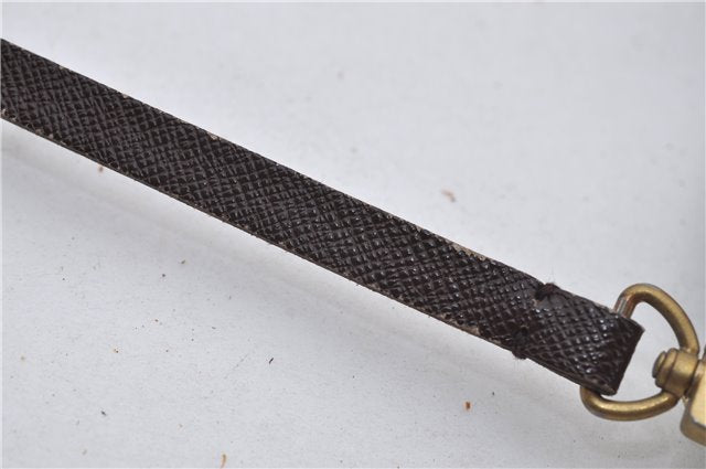 Authentic Louis Vuitton Damier Trousse Makeup Hand Bag Pouch N51982 LV 8563E