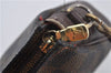 Authentic Louis Vuitton Damier Trousse Makeup Hand Bag Pouch N51982 LV 8563E