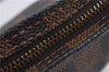 Authentic Louis Vuitton Damier Trousse Makeup Hand Bag Pouch N51982 LV 8563E