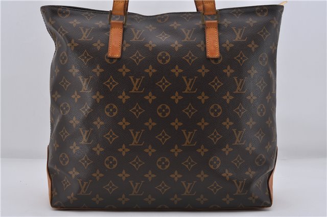 Authentic Louis Vuitton Monogram Cabas Mezzo Tote Bag M51151 LV 8570D
