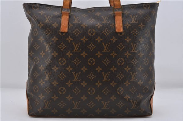 Authentic Louis Vuitton Monogram Cabas Mezzo Tote Bag M51151 LV 8570D