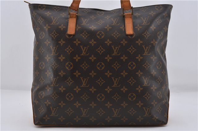 Authentic Louis Vuitton Monogram Cabas Mezzo Tote Bag M51151 LV 8570D