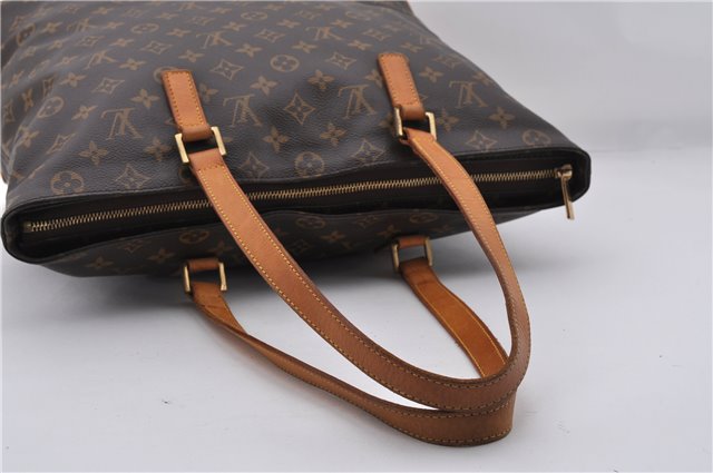 Authentic Louis Vuitton Monogram Cabas Mezzo Tote Bag M51151 LV 8570D