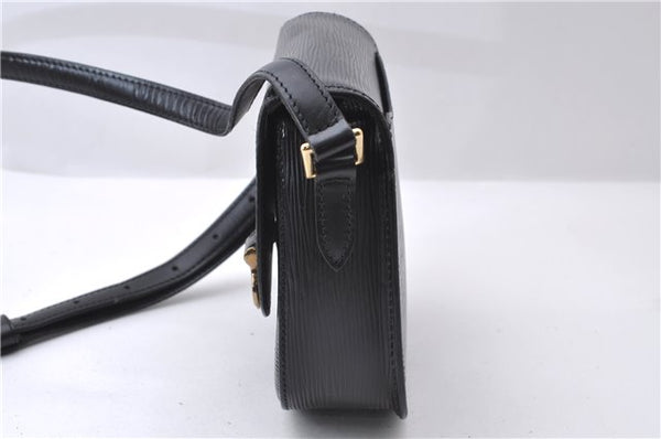 Authentic LOUIS VUITTON Epi Saint Cloud PM Shoulder Bag Black M52212 LV 8575C