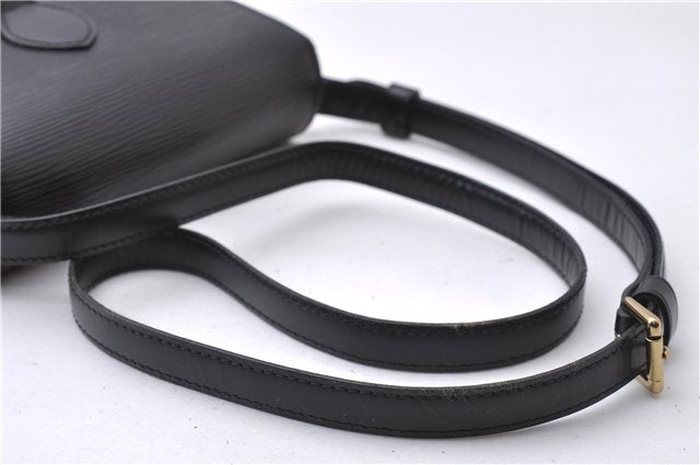 Authentic LOUIS VUITTON Epi Saint Cloud PM Shoulder Bag Black M52212 LV 8575C