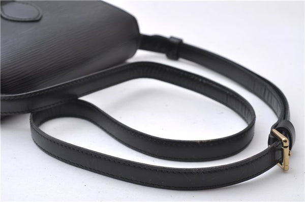 Authentic LOUIS VUITTON Epi Saint Cloud PM Shoulder Bag Black M52212 LV 8575C