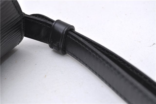 Authentic LOUIS VUITTON Epi Saint Cloud PM Shoulder Bag Black M52212 LV 8575C