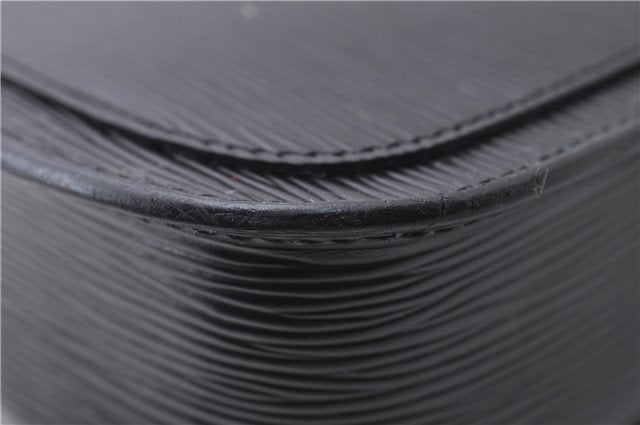 Authentic LOUIS VUITTON Epi Saint Cloud PM Shoulder Bag Black M52212 LV 8575C