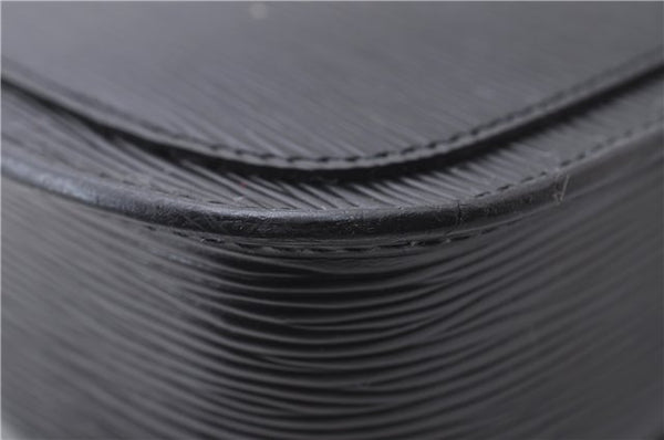 Authentic LOUIS VUITTON Epi Saint Cloud PM Shoulder Bag Black M52212 LV 8575C