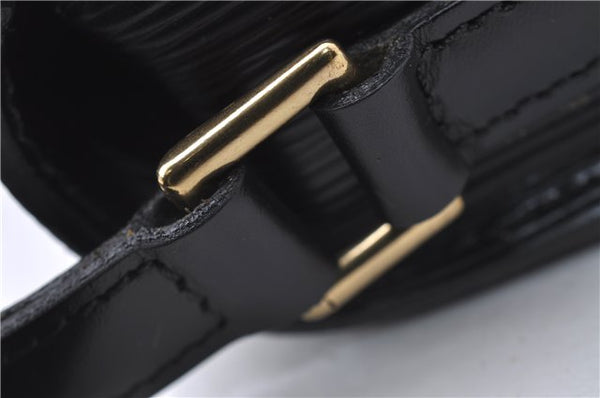 Authentic LOUIS VUITTON Epi Saint Cloud PM Shoulder Bag Black M52212 LV 8575C