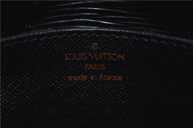 Authentic LOUIS VUITTON Epi Saint Cloud PM Shoulder Bag Black M52212 LV 8575C