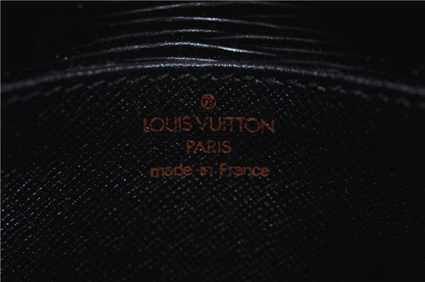 Authentic LOUIS VUITTON Epi Saint Cloud PM Shoulder Bag Black M52212 LV 8575C