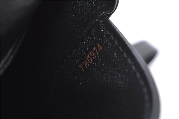 Authentic LOUIS VUITTON Epi Saint Cloud PM Shoulder Bag Black M52212 LV 8575C