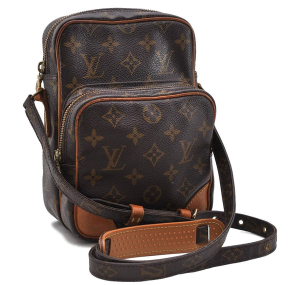 Authentic LOUIS VUITTON Monogram Amazone Shoulder Cross Body Bag M45236 LV 8576C