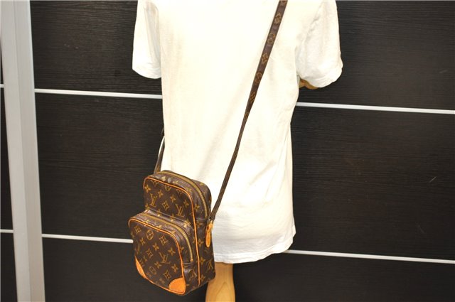 Authentic LOUIS VUITTON Monogram Amazone Shoulder Cross Body Bag M45236 LV 8576C