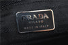 Authentic PRADA Nylon Leather Shoulder Hand Bag Purse Black 8580C