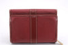 Authentic Louis Vuitton Suhali Portofeuil Le Somptueux Wallet M95855 Red 8580E