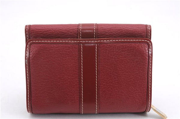 Authentic Louis Vuitton Suhali Portofeuil Le Somptueux Wallet M95855 Red 8580E