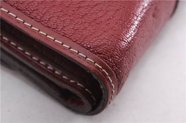 Authentic Louis Vuitton Suhali Portofeuil Le Somptueux Wallet M95855 Red 8580E