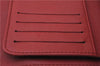 Authentic Louis Vuitton Suhali Portofeuil Le Somptueux Wallet M95855 Red 8580E