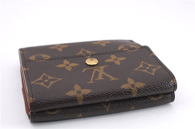 Authentic Louis Vuitton Monogram M61652 Porte Monnaie Billet Carte Credit 8582E