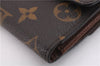 Authentic Louis Vuitton Monogram M61652 Porte Monnaie Billet Carte Credit 8582E
