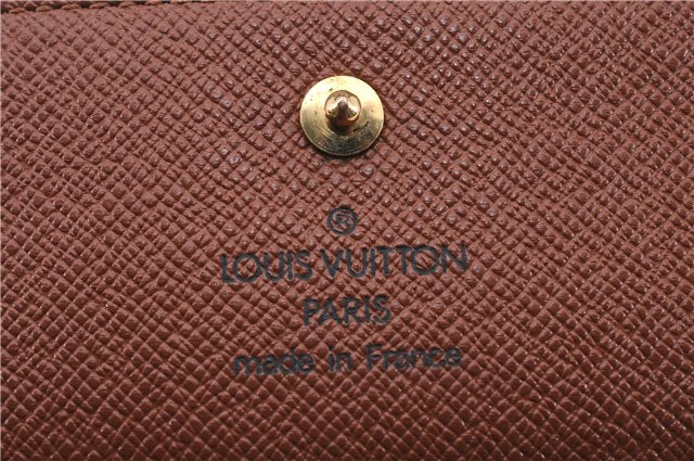 Authentic Louis Vuitton Monogram M61652 Porte Monnaie Billet Carte Credit 8582E
