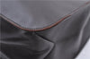 Authentic GUCCI Shoulder Tote Bag Purse Leather Brown 8583C