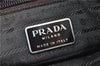 Authentic PRADA Nylon Leather Shoulder Cross Body Bag Purse Green Khaki 8585C