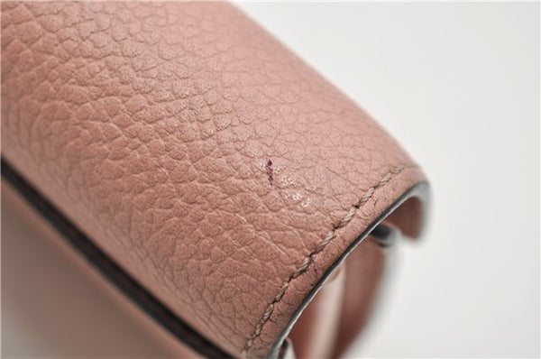 Authentic Louis Vuitton Monogram Empreinte Portefeuille Sarah Wallet Pink 8585E