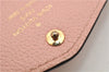 Authentic Louis Vuitton Monogram Empreinte Portefeuille Sarah Wallet Pink 8585E