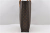 Authentic LOUIS VUITTON Monogram Sac Plat Hand Bag M51140 LV Junk 8586C