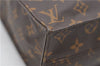 Authentic LOUIS VUITTON Monogram Sac Plat Hand Bag M51140 LV Junk 8586C