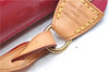 Authentic Louis Vuitton Vernis Pochette Accessoires Pouch Pink M91574 LV 8590E