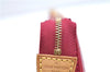 Authentic Louis Vuitton Vernis Pochette Accessoires Pouch Pink M91574 LV 8590E