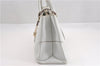 Authentic GUCCI Vintage Shoulder Hand Bag Purse Leather 131325 White 8591F