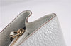 Authentic GUCCI Vintage Shoulder Hand Bag Purse Leather 131325 White 8591F