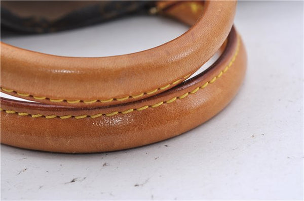 Authentic LOUIS VUITTON Monogram Sac Plat Hand Bag M51140 LV 8592C