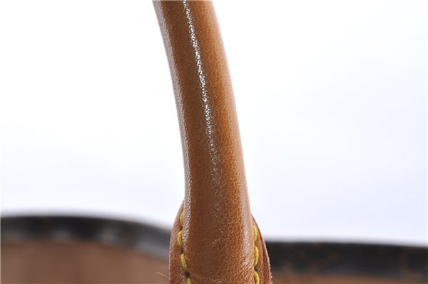 Authentic LOUIS VUITTON Monogram Sac Plat Hand Bag M51140 LV 8592C