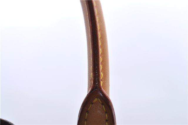 Authentic LOUIS VUITTON Monogram Sac Plat Hand Bag M51140 LV 8592C