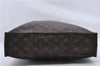 Authentic LOUIS VUITTON Monogram Sac Plat Hand Bag M51140 LV 8592C