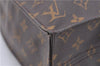 Authentic LOUIS VUITTON Monogram Sac Plat Hand Bag M51140 LV 8592C