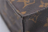 Authentic LOUIS VUITTON Monogram Sac Plat Hand Bag M51140 LV 8592C