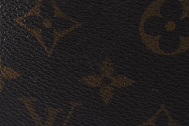 Authentic LOUIS VUITTON Monogram Sac Plat Hand Bag M51140 LV 8592C