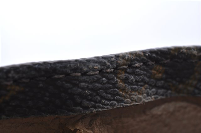 Authentic LOUIS VUITTON Monogram Sac Plat Hand Bag M51140 LV 8592C