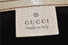 Authentic GUCCI Shoulder Hand Bag Purse GG Canvas Leather 124286 Beige 8592F